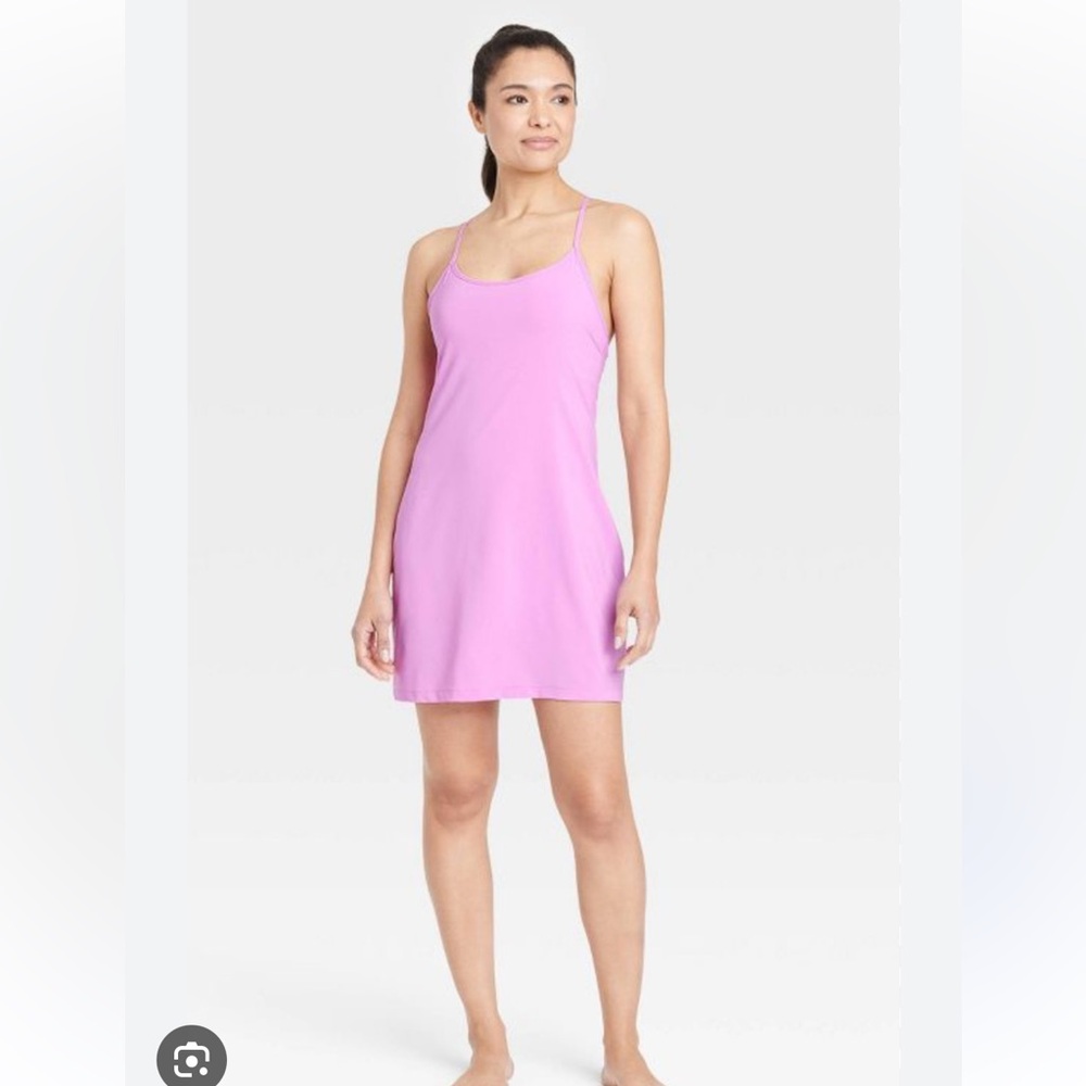 Athletic Dress (pink / purple)